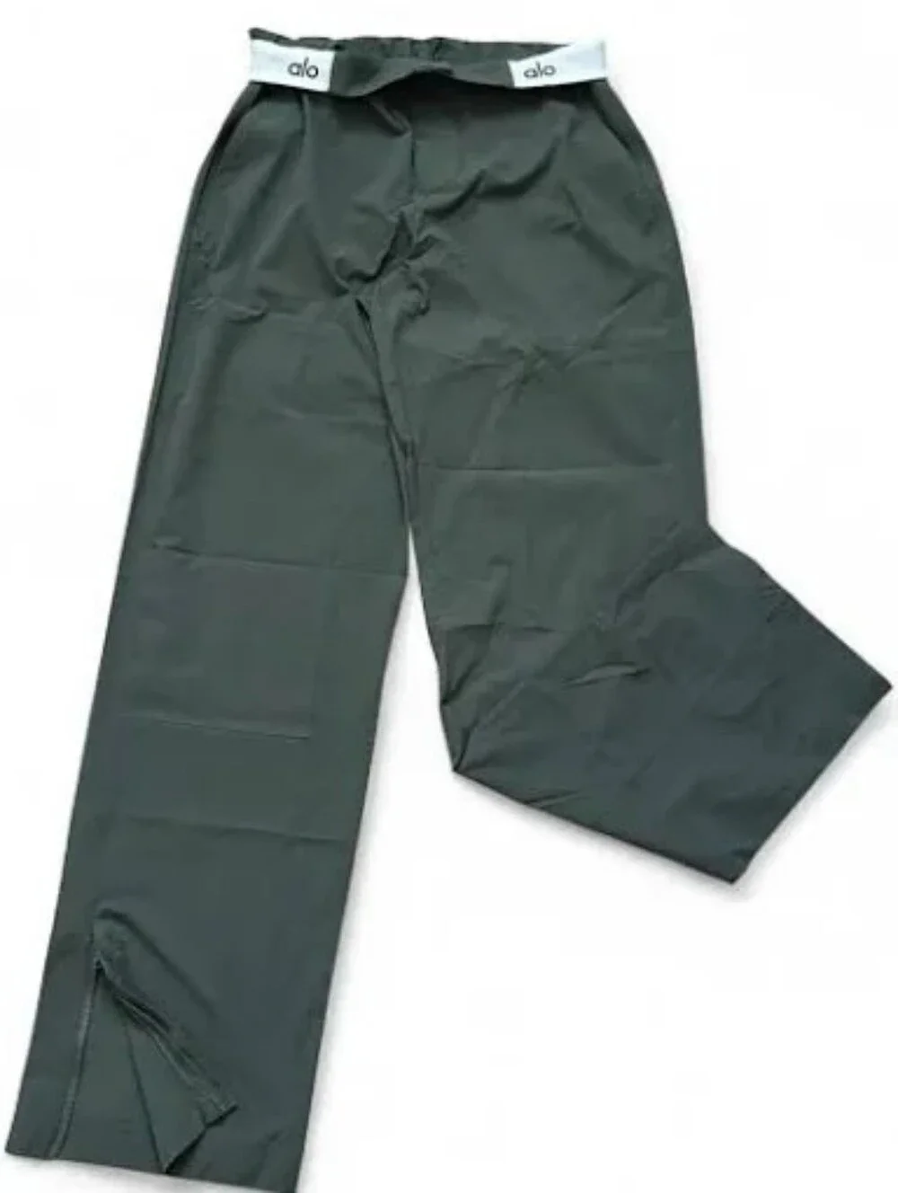 Alo Yoga Flip It Trouser sz MEDIUM In Dark Cactus